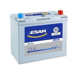 12V 55Ah Esan Dar Tip -TK-R+ NS60 Akü